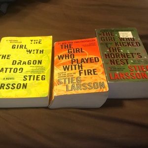 The Girl With The Dragon Tattoo book bundle